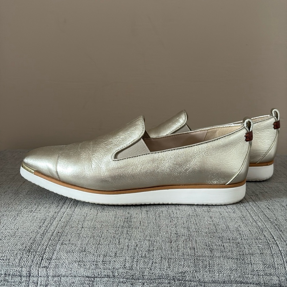 Cole Haan Grand Ambition Gold Slides